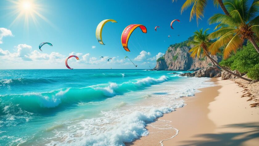 explorez les meilleurs spots de kitesurf en 2025, idéaux pour les passionnés à la recherche d'aventures et de sensations fortes sur l'eau.