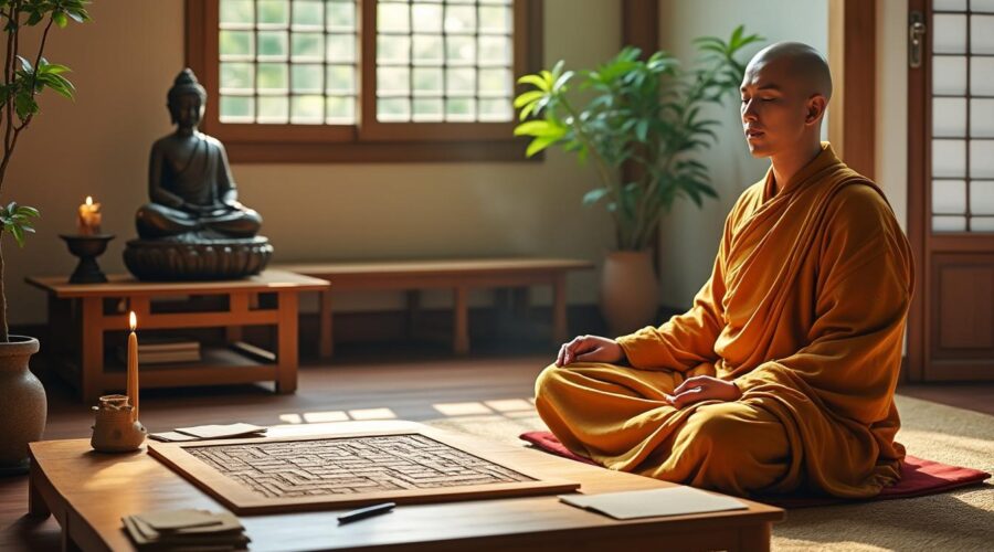 découvrez « l'éveil du bouddhiste », un jeu de mots fléchés conçu pour enrichir et stimuler votre pratique spirituelle tout en vous divertissant.