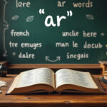découvrez comment utiliser efficacement les mots contenant 'ar' en français et maîtrisez leur emploi dans la langue quotidienne.