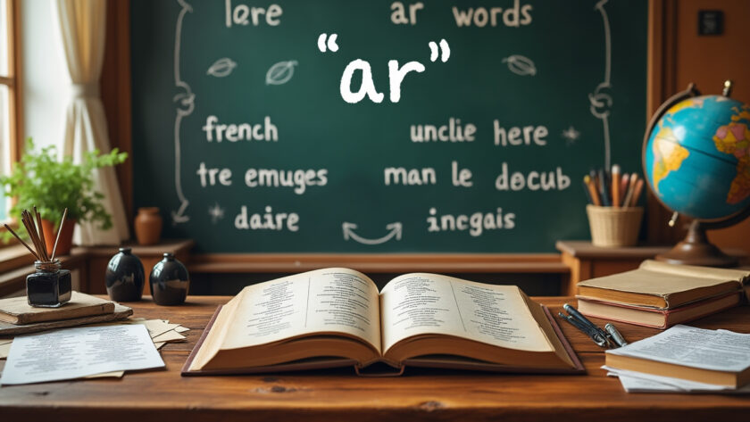 découvrez comment utiliser efficacement les mots contenant 'ar' en français et maîtrisez leur emploi dans la langue quotidienne.